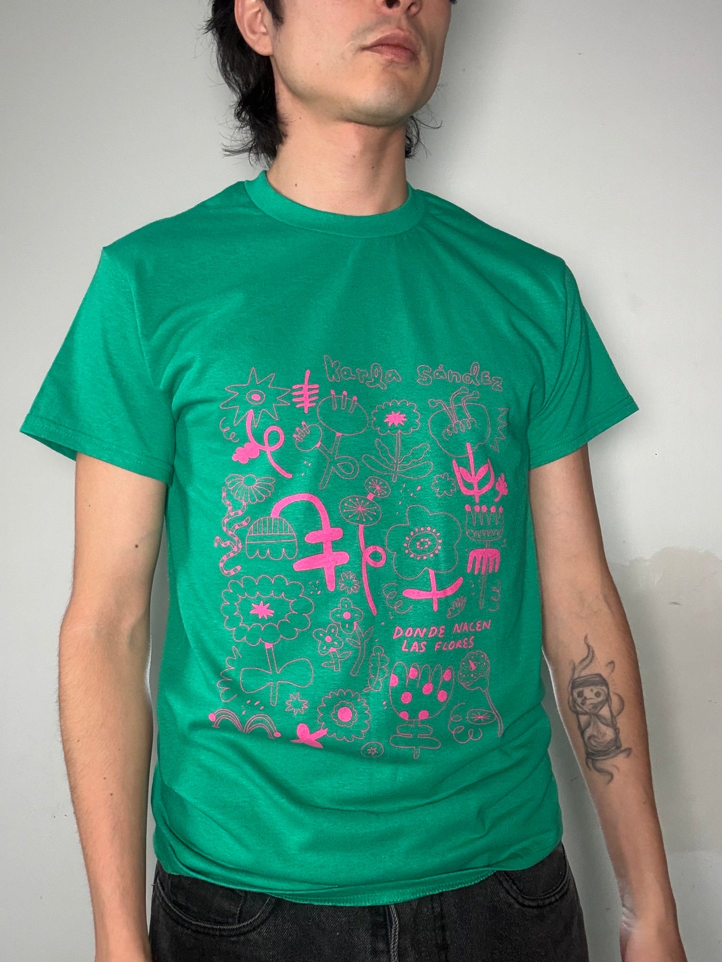 Playera - LAS FLORES KARLA SÁNDEZ