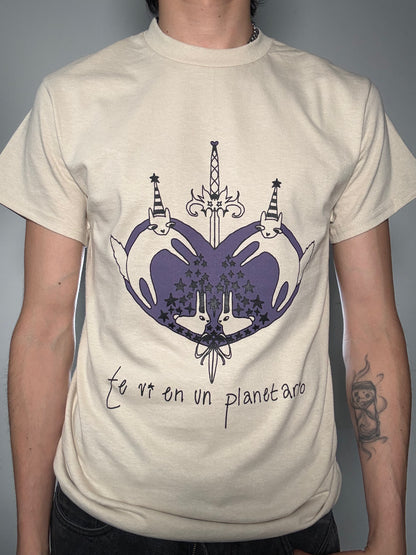 Playera - GATO CORAZÓN