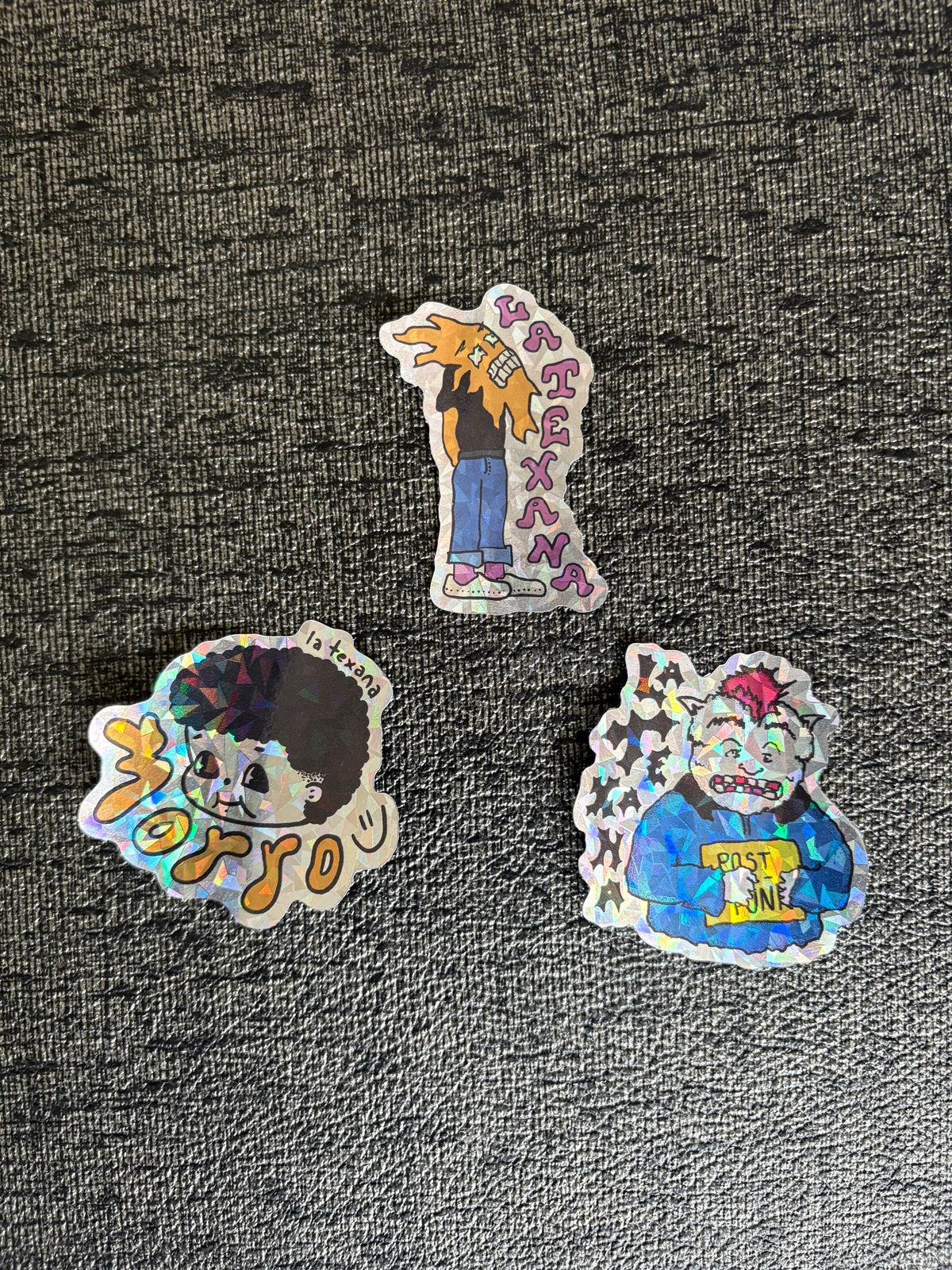 STICKERS LA TEXANA ꩜.ᐟ