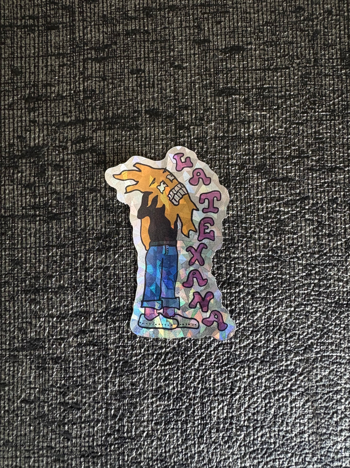 STICKERS LA TEXANA ꩜.ᐟ