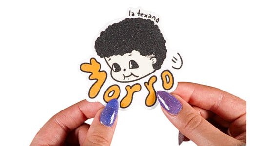 STICKERS EL MORRO Y LA TEXANA ꩜.ᐟ
